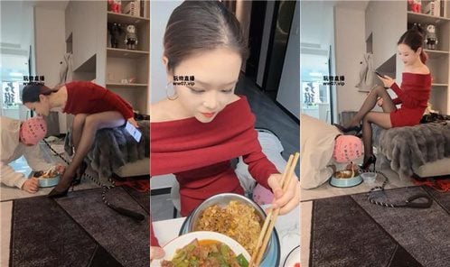 阿楠 | 伺候吃饭-黑丝美腿蹂躏绿帽奴 bf51304