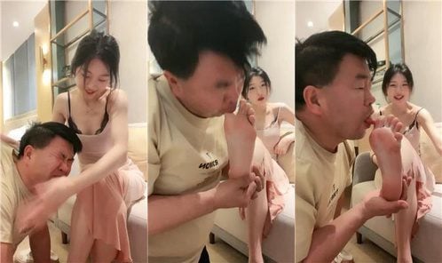 佳佳 | 强迫狗继父舔脚吃烟灰 bf51629