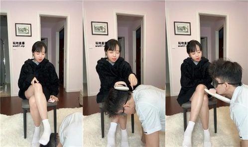 ミルクビーンパン | 可愛い彼女の白い靴下を履いた足の屈辱 JS250316-29