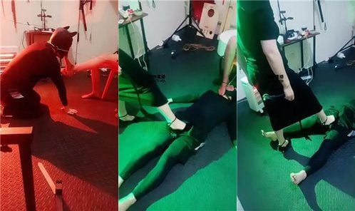 九创女团 | 臭脚丫深喉专场 双视角版 JS250318-18
