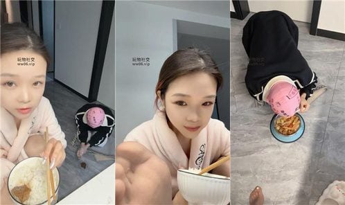 阿楠 | 狗盆喂食下贱家奴 JS250321-14