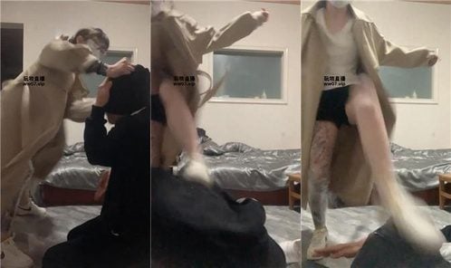 女生也能很暴力 | 素人S-纹身小妹暴力虐打 JS250323-6