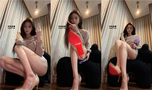 Car model Yin | Nude high heels (explosive) 250325-2