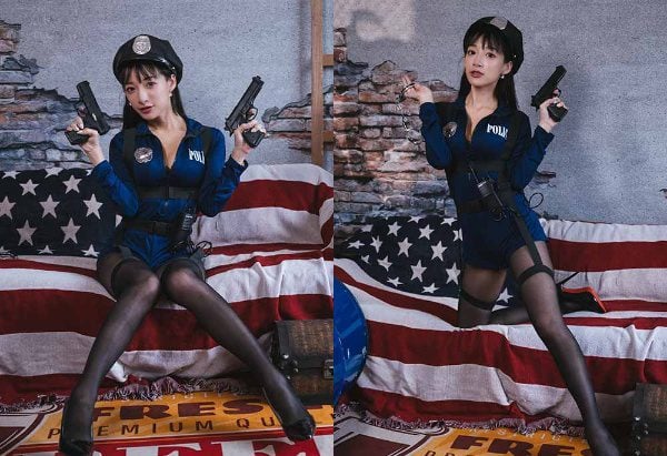 街拍丝足 | 567 长腿美模 轩颖 制服棚拍
