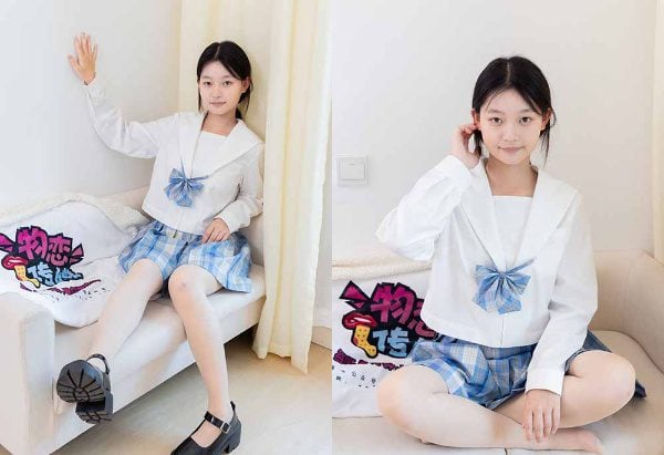 物恋传媒 | 芙芙 皮鞋 薄肉丝 jk制服 带视频