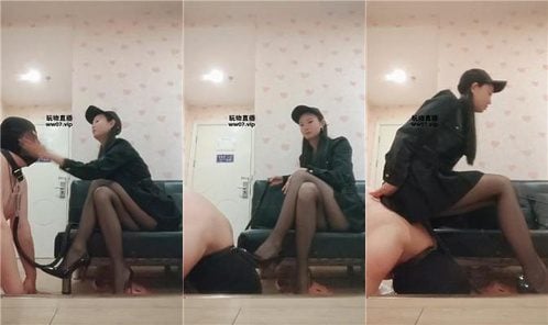Yuwei | Black stockings and high heels, masochistic seduction bf51750
