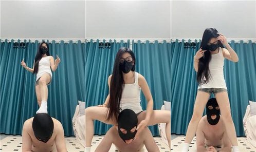 辣辣BB | 原味白袜脚踩踏气味辱 bf51776