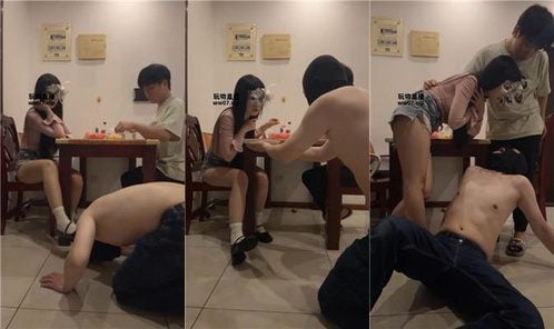 思迁情侣 | 皮鞋白袜情侣主虐绿帽 bf52225