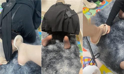 鹿S | 闺蜜下跪发骚犯贱 JS250325-28
