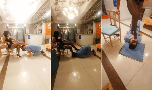 美瑶 | 做美容院技师的奴才 JS250327-41