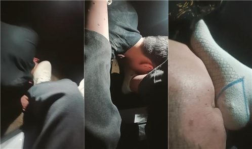 珍惜女王 | 车外强迫偷拍狂舔闻臭脚丫 JS250407-28