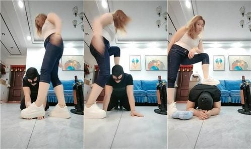 李老师 | 小白鞋全体重跳踩 双视角版 JS250410-10