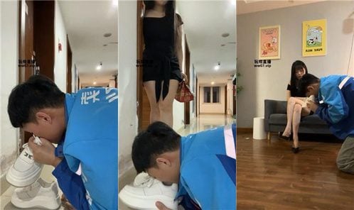 婉纱sama | 外卖员迟到的下场 双视角版 JS250411-26
