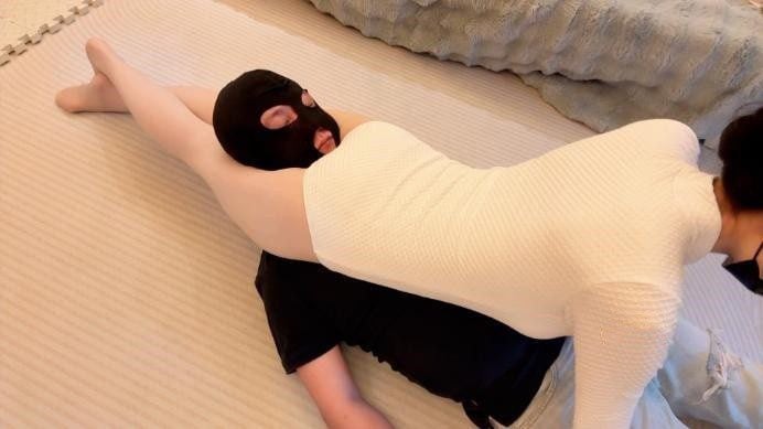 婉儿原创 | 白色泳衣白丝长腿绞技体验 ACYC 5191