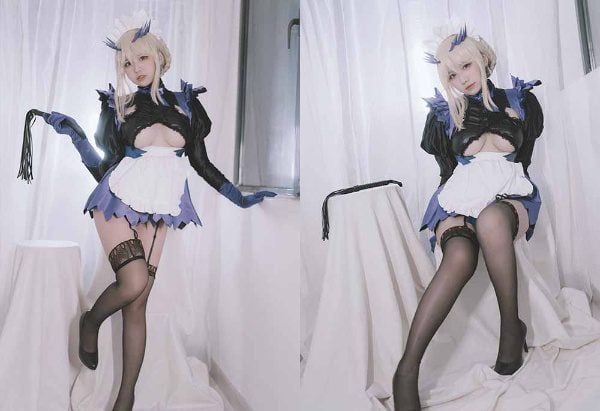 美图精选 | 2264 阿半今天很开心 FGO 黑枪呆女仆