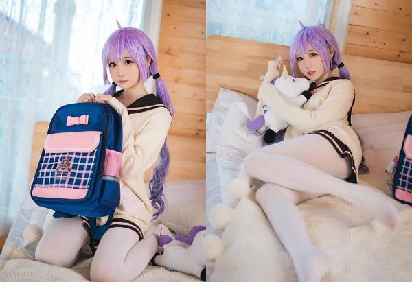 美图精选 | 2289 焖焖碳 独角兽JK制服