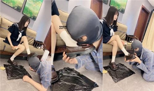 素人抽水机 | 皮鞋白袜踩踏喂食 bf52422