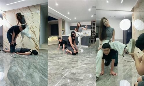 麋鹿银儿 | 调双M-不把狗当人的女S原味羞辱/踩踏踹头 bf52553