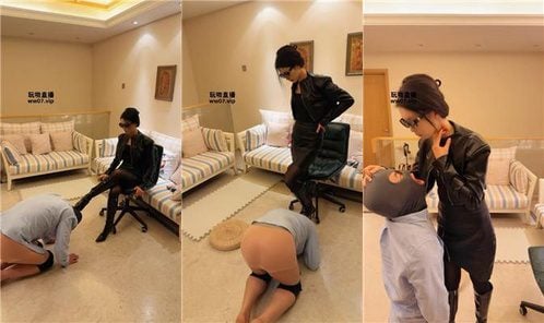 婉儿 | 喂口水-舔脏长靴/臭脚捂脸窒息 bf52656