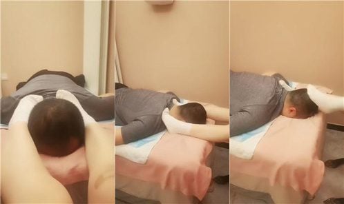 带刺的玫瑰 | 按摩技师白袜脚蹂躏踩 JS250404-3