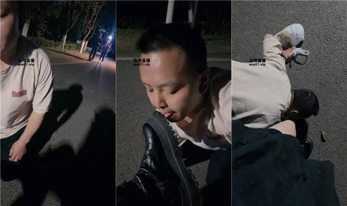 黑兔 | 户外羞辱跟踪狂 JS250417-13