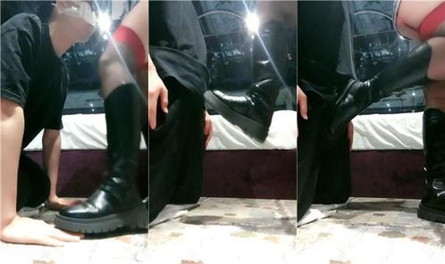 柠柠 | 长靴黑丝美腿碾压虐 JS250421-17