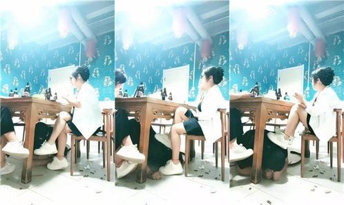 沐颜 | 桌底视角-聚会伺候 JS250421-6
