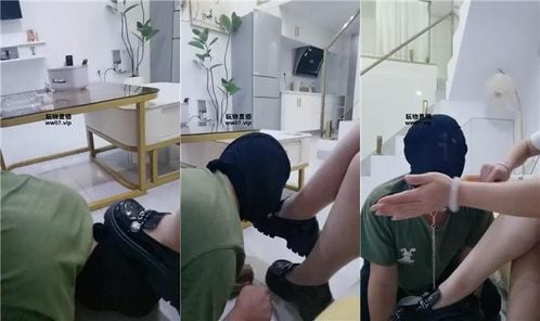 晓白 | 手铐反绑-肉丝脚插嘴-重度虐乳 JS250422-12