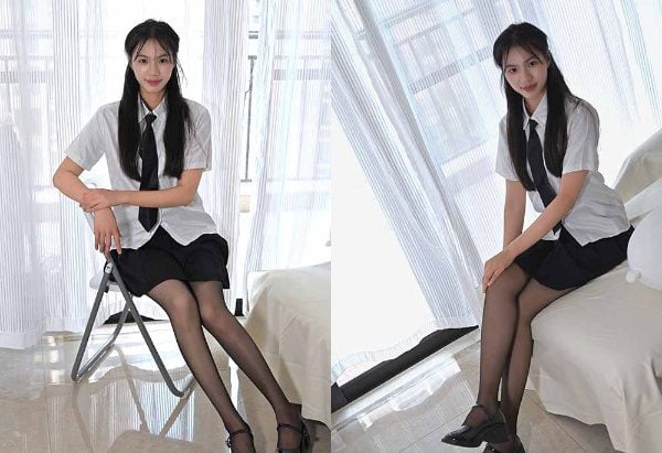凝思摄影 | 德美 制服 黑丝 高跟鞋