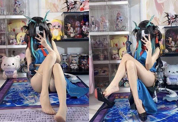 美图精选 | 2336 白栎Shirly 夕 染尘烟旗袍
