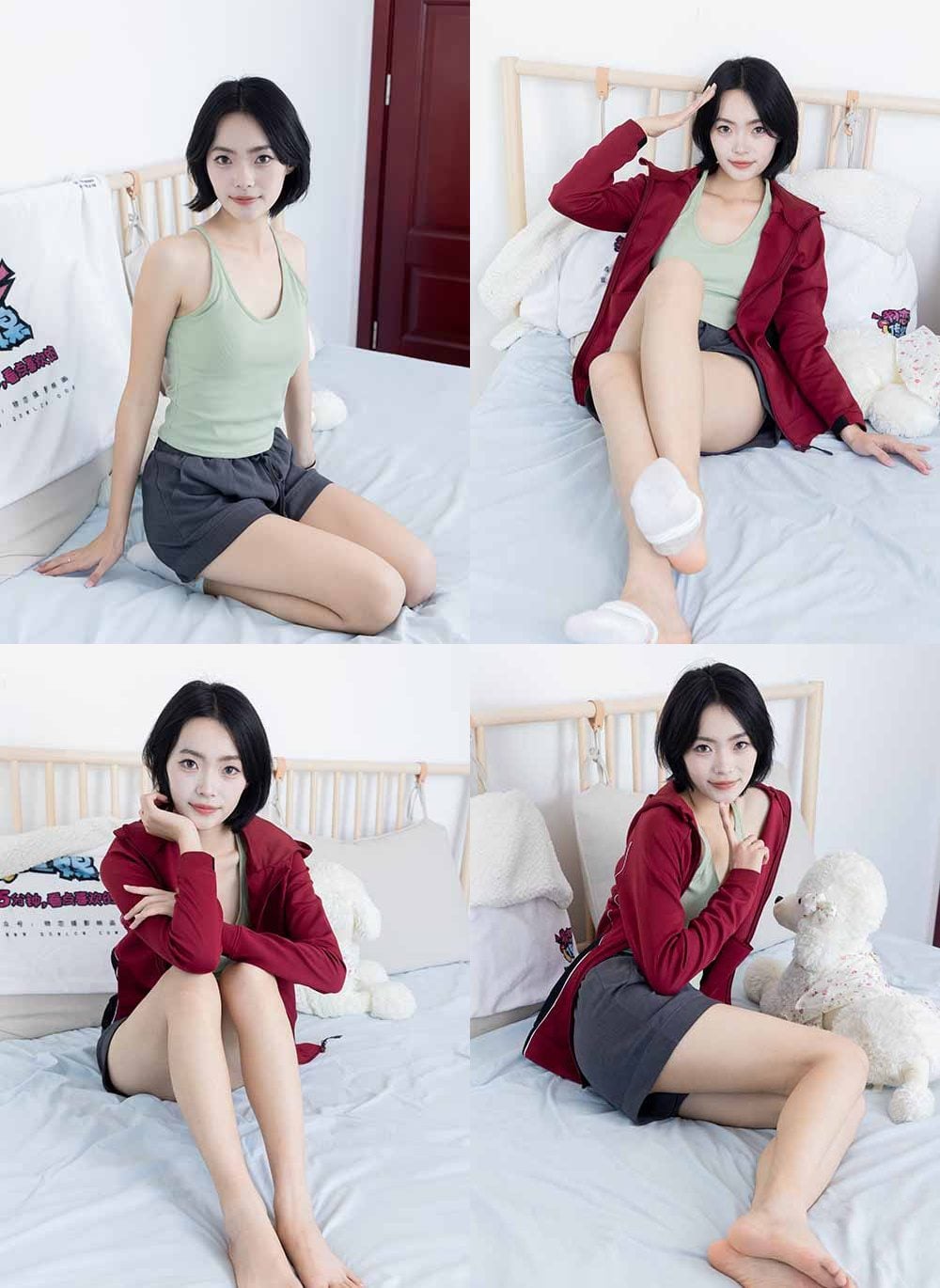 物恋传媒 | 小爱 板鞋 白棉袜 裸足 带视频-视频截图