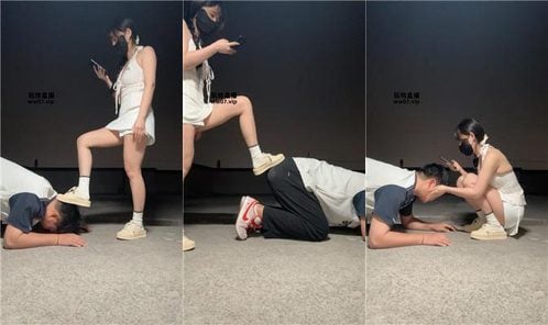 婉纱 | 户外调-脏半拖鞋白袜虐 bf53041