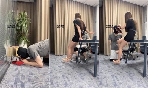 哆乐 | 女下属办公室反杀老板奴 bf53160