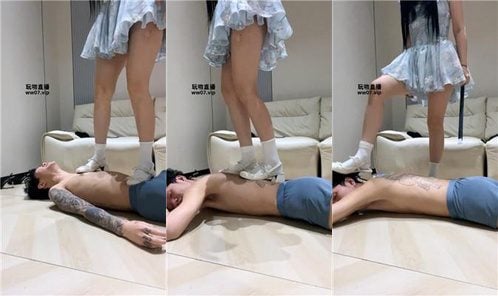 婉纱 | 白袜踩踏-戒尺虐打 双视角版 bf53467