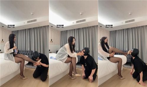 美酱 | 素人S-高跟黑丝碾压踩 双视角版 bf53481