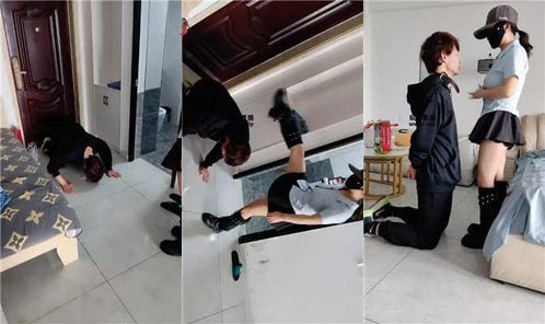 学姐 | 长靴学生主羞辱哥哥 上 JS250505-24