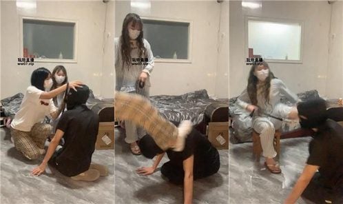 女生也能很暴力 | 双S-精神小妹踢踹虐打 JS250506-36