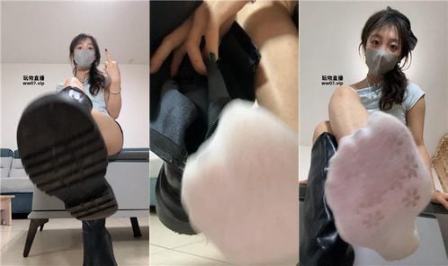 爱可 | 双腿给我垫皮靴 250502-4