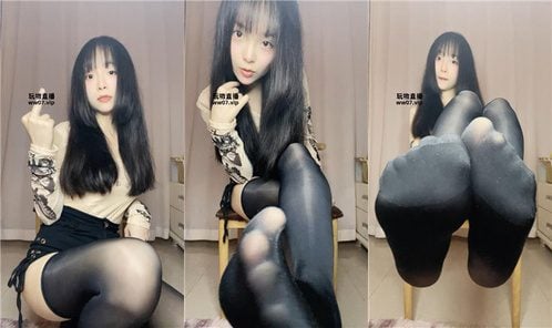 小欲 | 黑丝皮鞋 250514-35