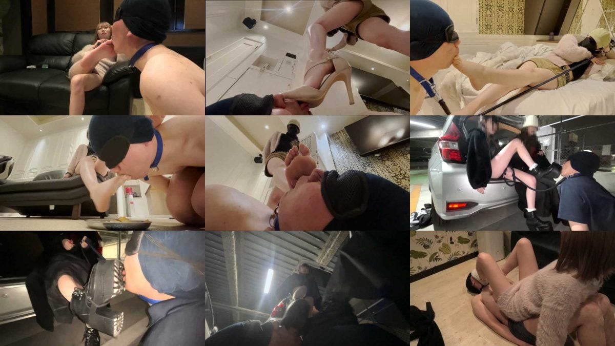 自购 真希女王 地雷系抖S 莲 以及抖S 亚香里对M男的欺凌 调教 JS260123 1-视频截图