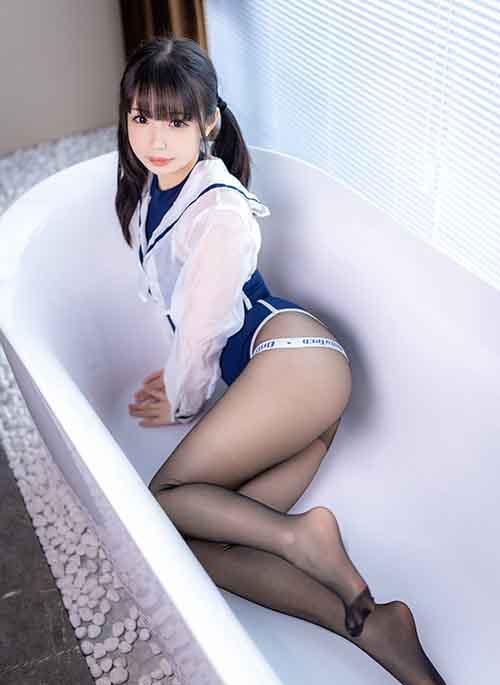 美图精选 2360-十万珍吱伏特香川澪-碧波浴缸死库水 68P170M