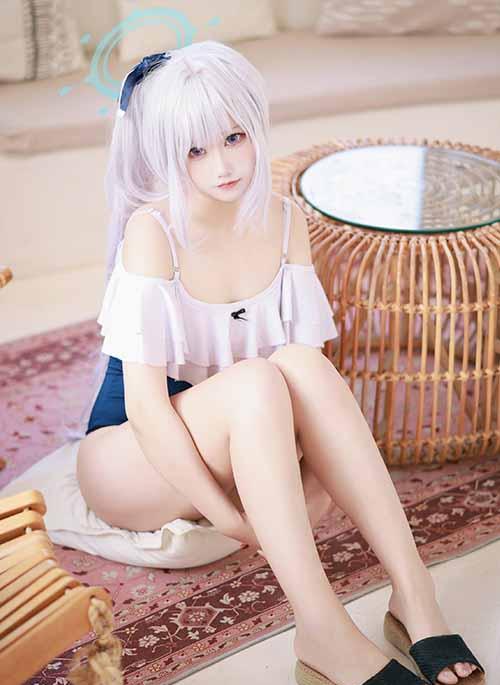 美图精选 2375-lunananya-宫子泳装 20P33M