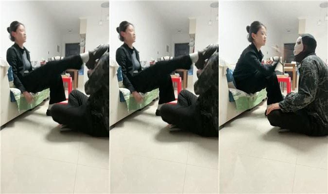 锅盖导演 拖鞋踩踏-抽耳光重度虐 bf52396