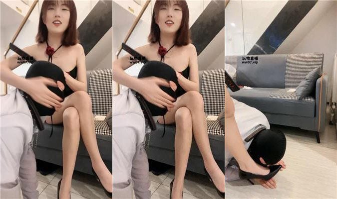 Guo'er Xiaozhu High Heels Full Weight Stomping - Beautiful Legs Groin Kick bf53301