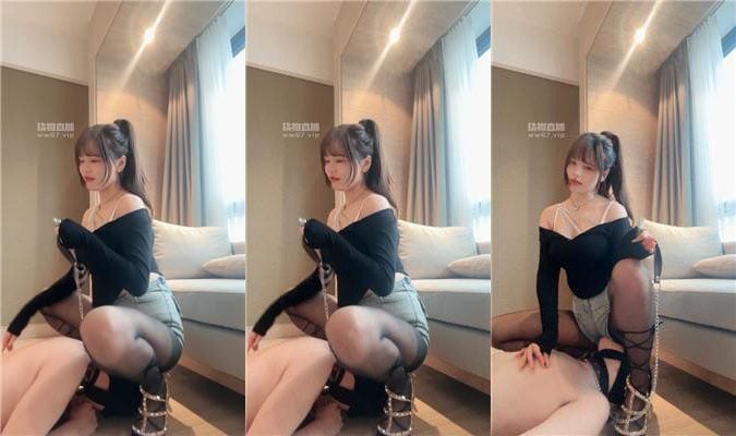 琪琪sama 交叉绑带黑丝调教 bf53749