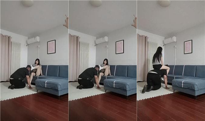 月焱 健身回家原味鞋袜虐狗 双视角版  JS250509-50