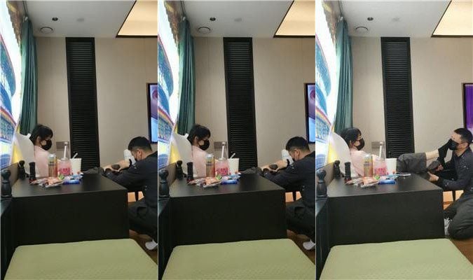 奈米 素人S-原味黑棉袜羞辱-头压马桶 双视角版   JS250525-21