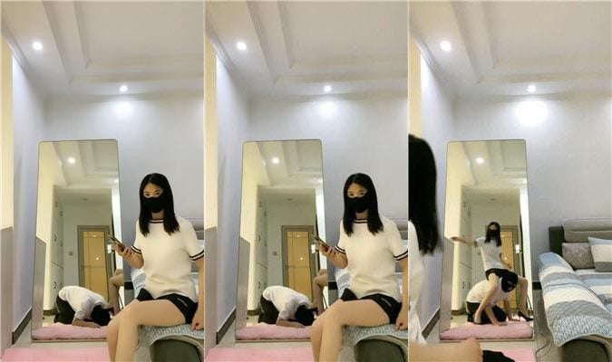 筱筱主人 学生妹玩虐老师奴 JS250525-41