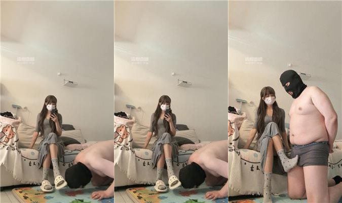 Lu Ke Long Stockings and Slippers Goddess S - Humiliation of Stealing Used Dog JS250526-25