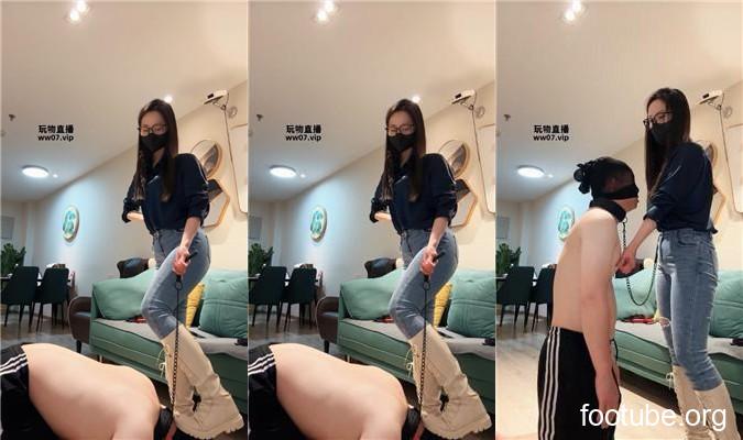 晚晚 连环抽耳光-长靴女神虐打 bf53516